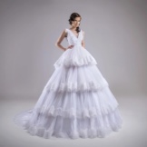 Dress sa kasal sa estilo ng prinsesa