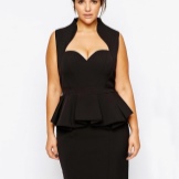 Basque dress for full
