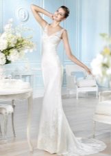 Mermaid Satin Wedding Dress