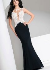 Gabi na damit mula sa lace ng Tony Bowls
