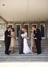 Dress Sheath Wedding para sa mga Ina Sina