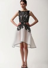 Ang mga panggabing dresses mula kay Naeem Khan ay maikli