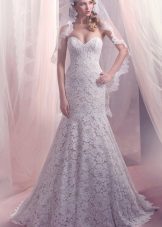 Ang Mermaid Lace Wedding Dress