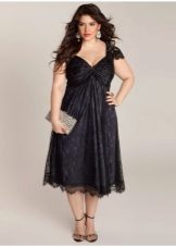 Evening dress retro dress for the full wedding
