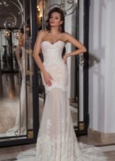 Mermaid wedding dress mula sa Crystal Design