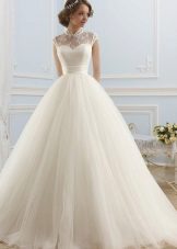 Navious Bridal ROMANCE ROMANCE Isinara Neck Thrill Wedding Dress