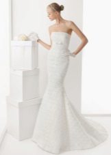 Textured Fabric Wedding Dress sa pamamagitan ng Rose Clara 2013