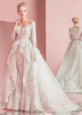 Kasal damit mula sa Zuhair Murad 2016 lush napakaganda