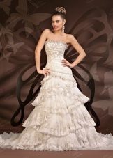 Kasal damit mula sa To Be Bride multi-layered