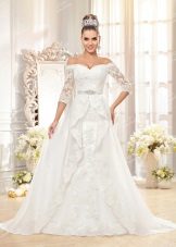 Kasal damit mula sa Bridal Collection 2014 sa estilo ng prinsesa