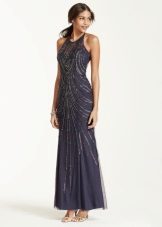 Gabi na damit na may isang American armhole para sa prom 2016