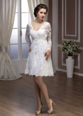 A-line wedding dress mula sa koleksyon ng Pearl sa pamamagitan ng Hadassah