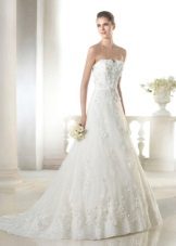 Costura A-line Wedding Dress ng San Patrick