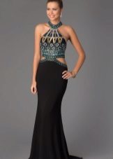 Sexy evening dress na may cut-outs nina Dave at Joni