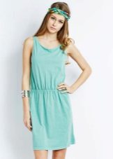 Green turquoise dress accessories