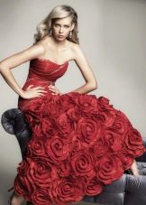 Crimson dress