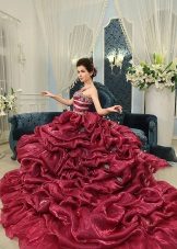 Crimson dress
