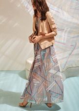 Outerwear para sa chiffon dresses