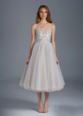 Chiffon Layered Midi Dress