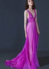 Lila Chiffon Dress