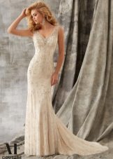 Straight Wedding Dress ni Mori Lee