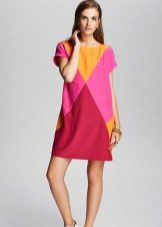 Damit na may geometriko pattern
