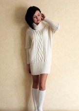 Warm short dress sa gatas