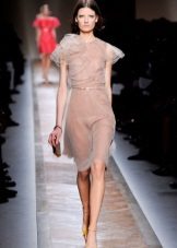 Valentino dress na may bulaklak