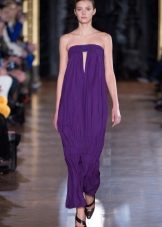 Dress purple na damit