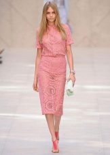 Pink Lace Dress Case