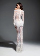 Lace Transparent Wedding Dress