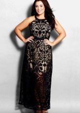 Lace dress case for full