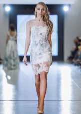 Lace Short Sheath Dress