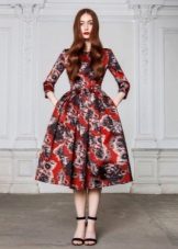 kulay neoprene dress na mahimulmol