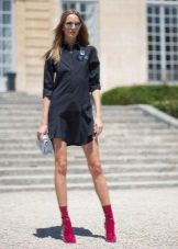 Maikling sports shirt dress