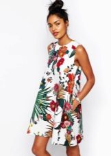 Trapeze color dress