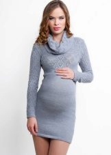 Knitted maternity dress
