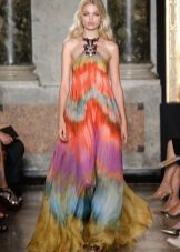 Summer dress to the floor
