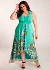 Summer dress for full