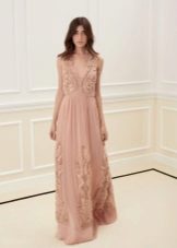 Evening dress in boho style