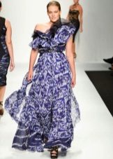 Summer dress for full chiffon