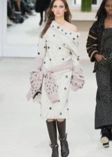 Autumn wool dress
