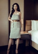 Araw-araw Strapless Dress