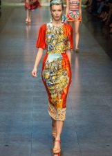 Shawl Sheath Dress