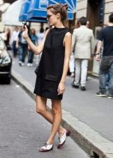 Dress sundress tuwid cut