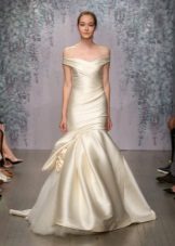 Fitted wedding mermaid dress