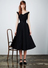 Fitted dress evening new bow