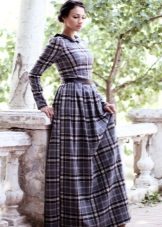 Fitted shirt dress