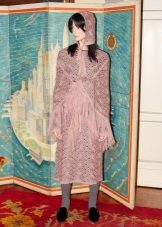 Knitted knit dress