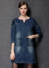 Winter dress tunika jeans